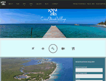 Tablet Screenshot of coralbeachvillage.com